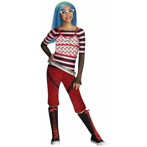 Костюм Монстер Хай Ghoulia Jelps (5-7 лет) кукла монстр хай гулия йелпс 2009 фиолетовое издание с cd рассвет танца monster high dawn of the dance ghoulia yelps cd purple edition