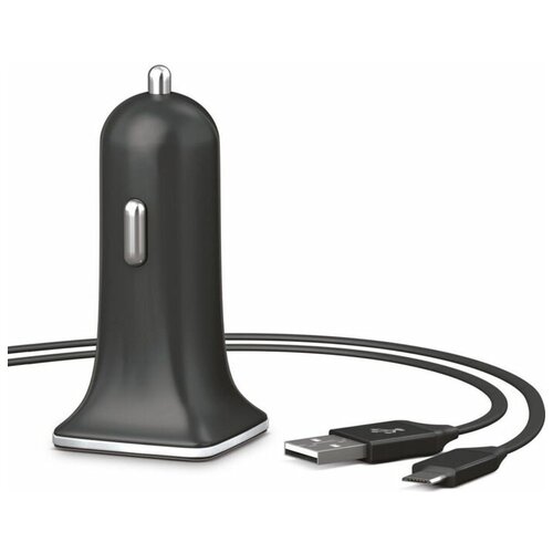 АЗУ Akai CH-6D08B универсальное 2USB 2.4A черный + кабель micro USB