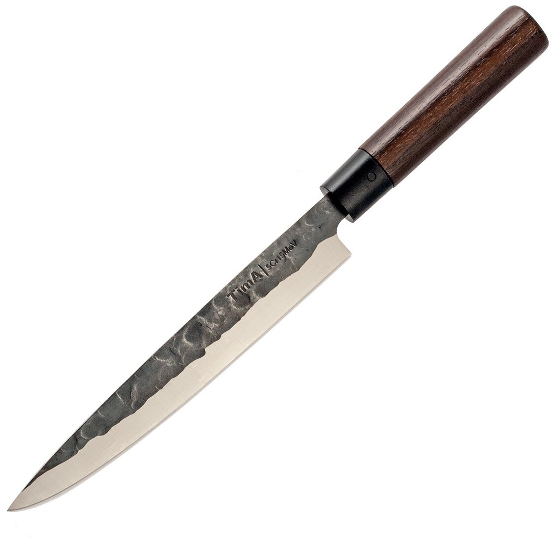 Арт. SAM-02 Нож для нарезки TimA, 203мм с ручкой из Сандала