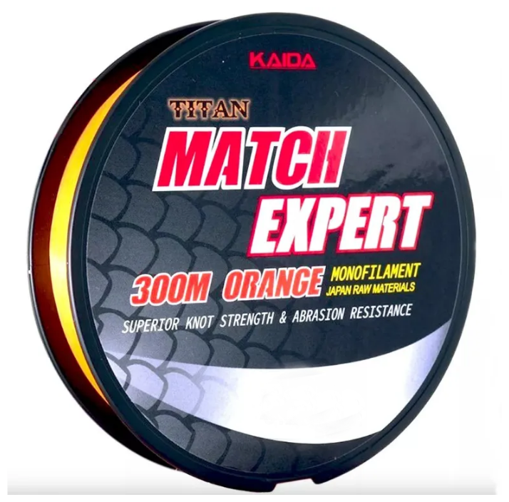 Леска KAIDA TITAN MATCH EXPERT (Red Fantom) 300м 016mm 2.4kg