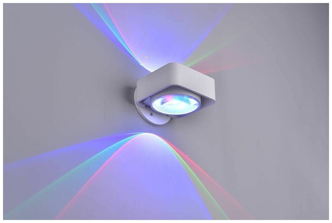 Настенный светильник светодиодный DesignLed LINSE GW-1025-6-WH-RGB - фотография № 9