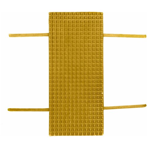 Лычка 20x45 см золотая и зеленая (золото)