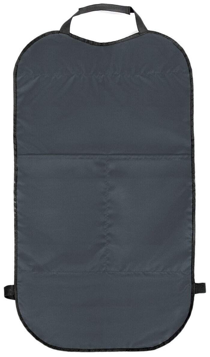Защитная накидка на спинку сиденья автомобиля (органайзер) с карманами 69х42 см ткань оксфорд цвет графит AutoFlex