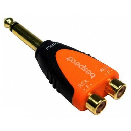 Адаптер Bespeco SLAD365B переходник bespeco slad120 xlr3f 6 3mm mono jack f