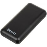 Мобильный аккумулятор Buro BPF20E 20000mAh 4.5A QC PD 2xUSB черный (BPF20E22PBK) - изображение