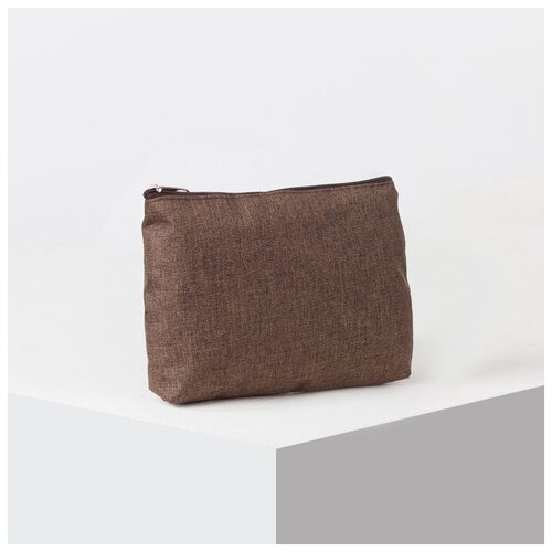 Косметичка TLtriumph на молнии, коричневый