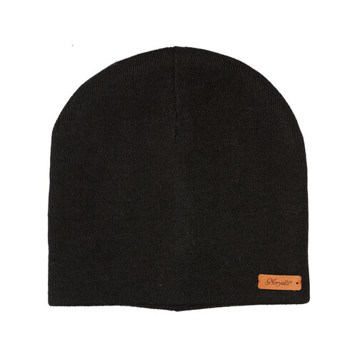 фото Шапка бини noryalli, размер 56/59, черный