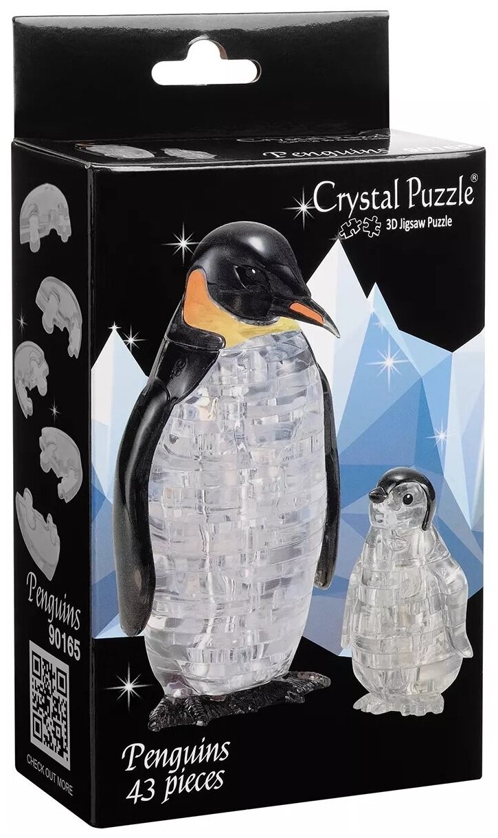 Пазл 3D Crystal Puzzle Пингвины