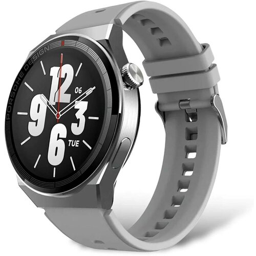 Смарт часы Х5 pro Smart Watch мужские, 2 ремешка, iOS Android серебристые