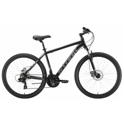 Велосипед STARK Indy 261 D Shimano -20-22г черный-серый 2954000₽