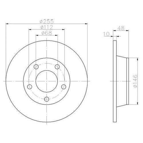 фото Тормозной диск textar 92117303 для audi a6, allroad