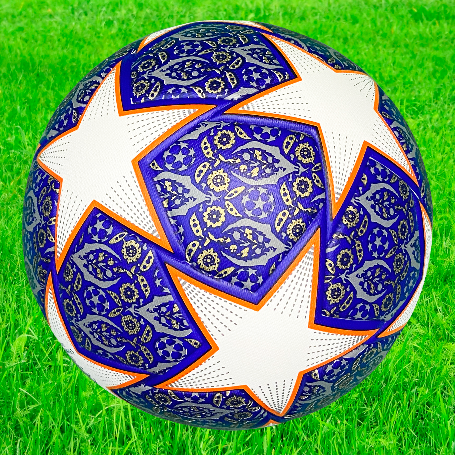 Мяч футбольный Лига чемпионов UEFA, размер 5, фиолетовый