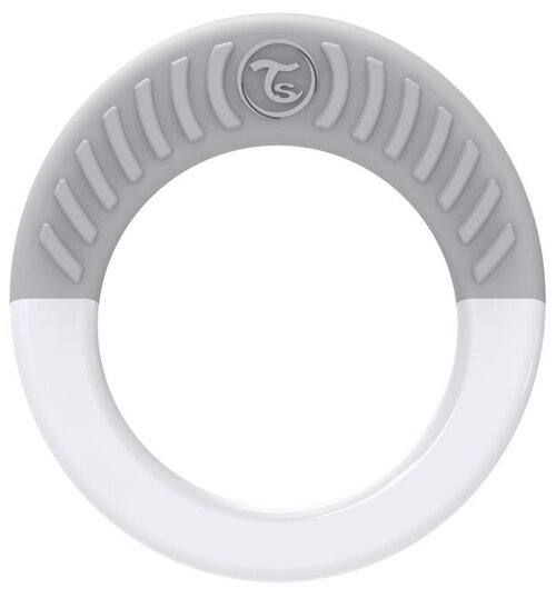 Прорезыватель Twistshake Teething Ring 1+M, white