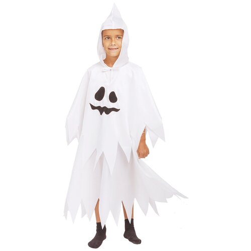 фото Костюм пуговка привидение (2056 к-19), белый, размер 122