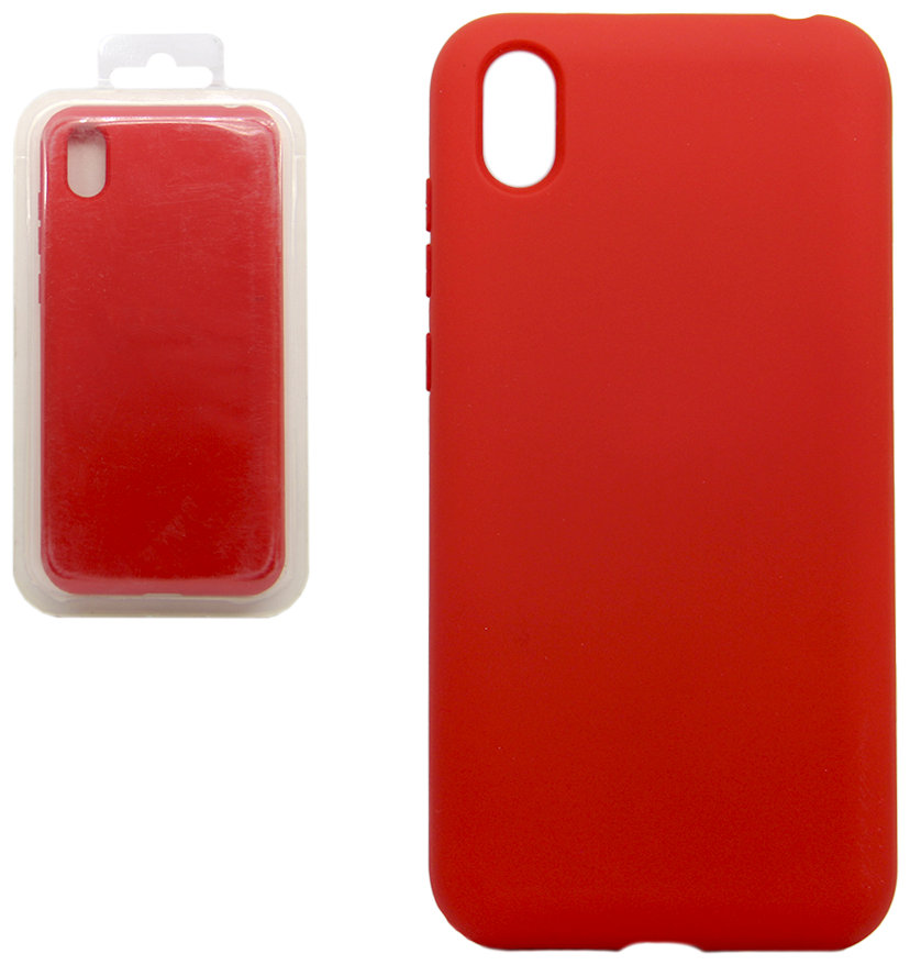 Чехол Silicone Cover без логотипа для Huawei Honor 8S/Y5 (2019) Красный