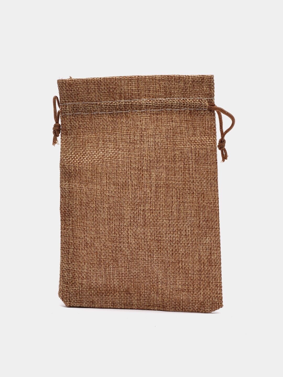 фото Льняной(джутовый) подарочный мешочек