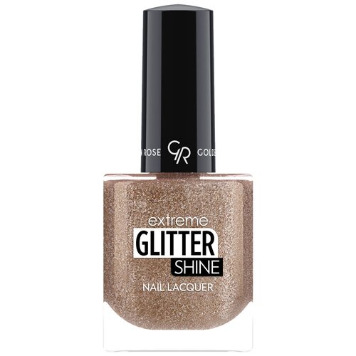 Golden Rose Лак для ногтей Extreme Glitter Shine Nail Lacquer, 10 мл, 205