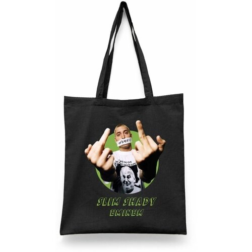 фото Сумка шоппер каждому своё, черный