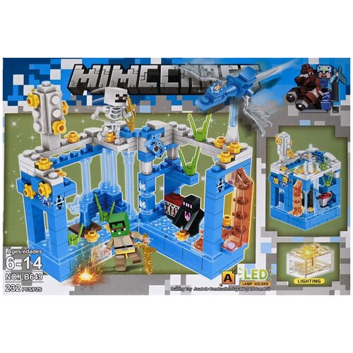 Конструктор детский Minecraft 229 деталей
