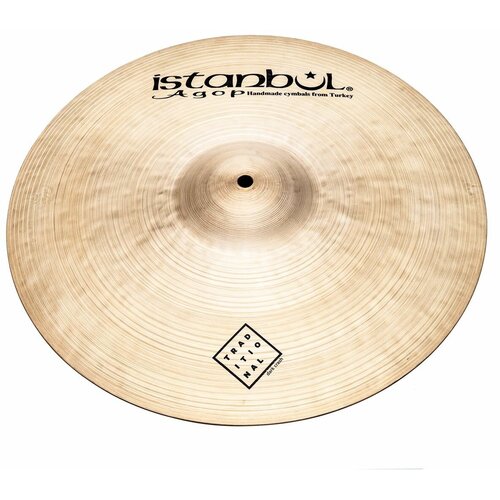 Тарелка для ударной установки Istanbul Agop 16 Traditional Dark Crash набор тарелок для ударных istanbul agop xist power cymbal set 14 16 20