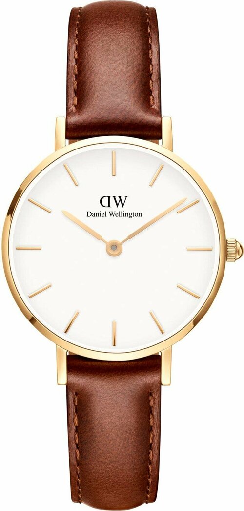 Наручные часы Daniel Wellington Petite, коричневый