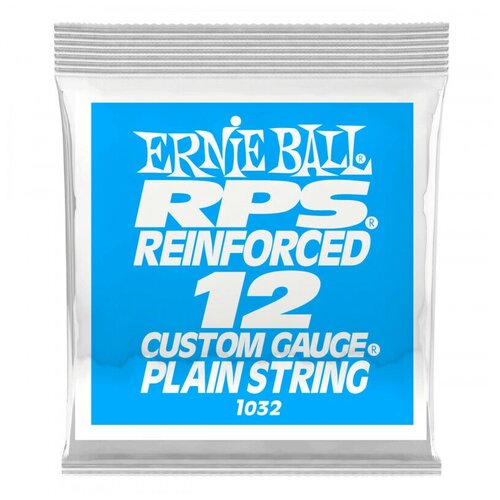 Струна одиночная для электрогитары ERNIE BALL 1032 RPS .012 ernie ball 1015 plain steel 015 струна одиночная для акустической и электрогитары