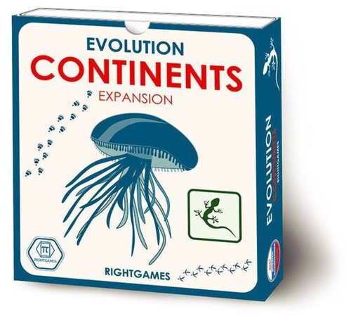 Дополнение для настольной игры Правильные игры Эволюция. Continents