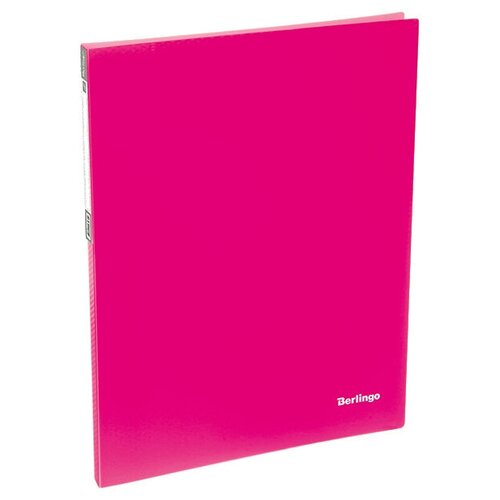 Berlingo Папка с пружинным скоросшивателем Neon A4, пластик, розовый berlingo папка с пружинным скоросшивателем neon paradise a4 пластик черный рисунок
