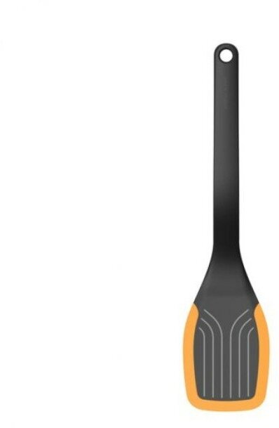 Лопатка FISKARS Functional Form 1027300 с силиконовыми краями черный/оранжевый 37.3 см 1 шт. 8 см - фотография № 5