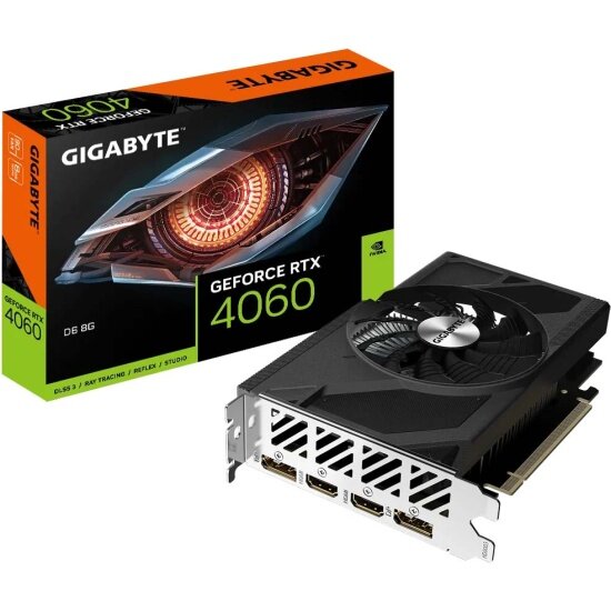 Видеокарта Gigabyte GeForce RTX 4060 D6 8G