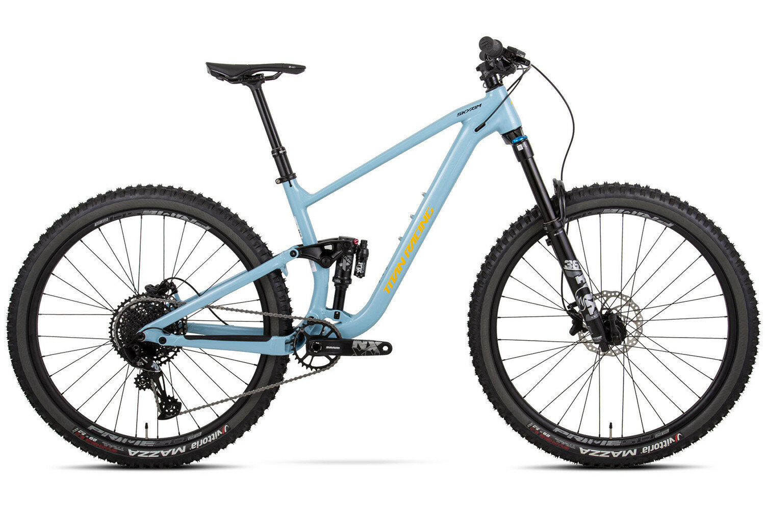 Велосипед Titan Racing Skyrim Expert (2024) L(18") Steel Blue