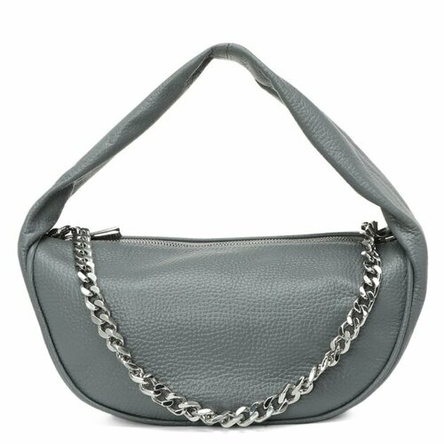 Сумка хобо Calzetti, серый сумка с ручками calzetti lady bag s бордовый