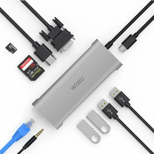 Беспроводной хаб WIWU Alpha 11-в-1 650000₽