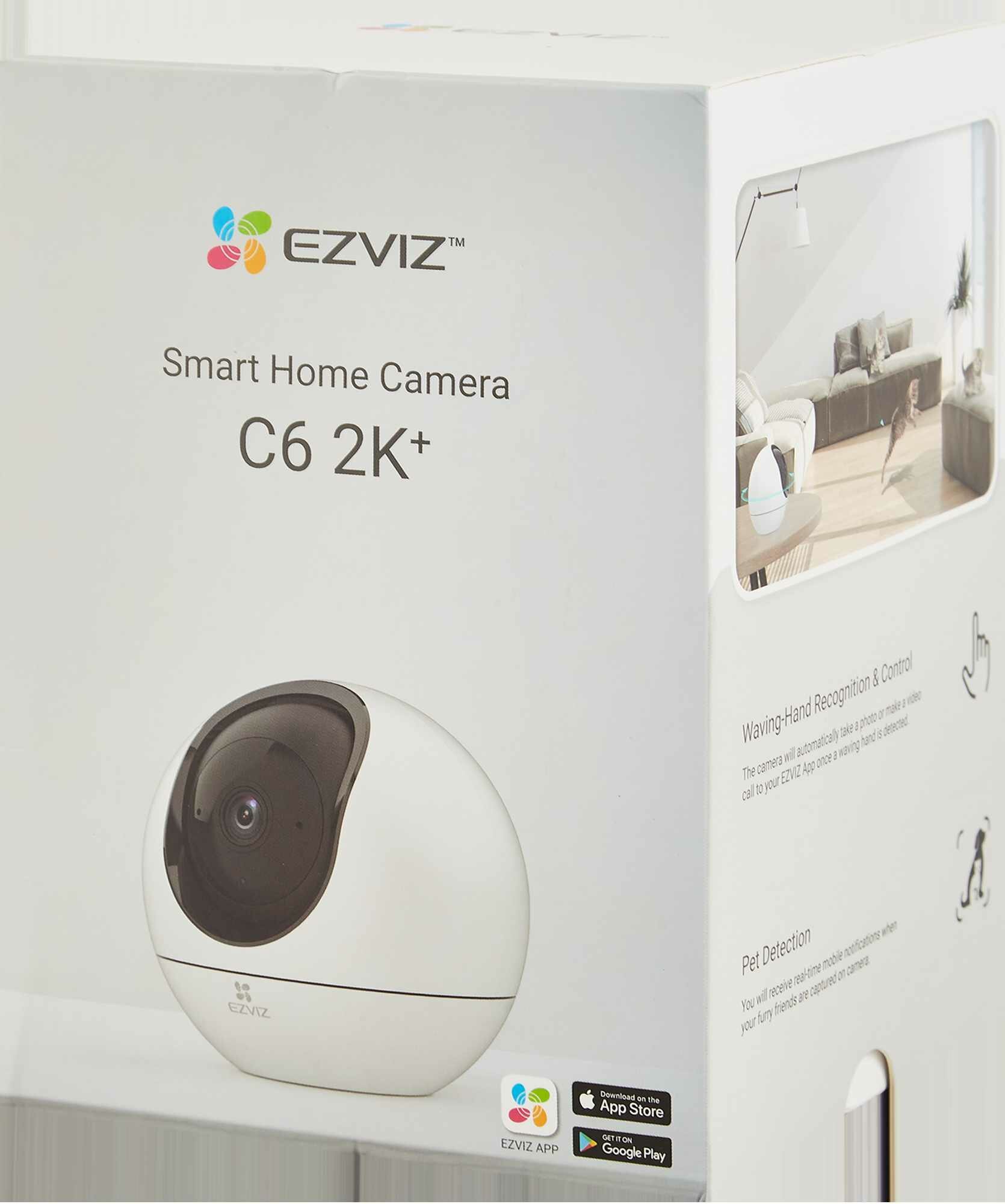 Камера видеонаблюдения Ezviz CS-C6 4 Мп 2560P цвет белый