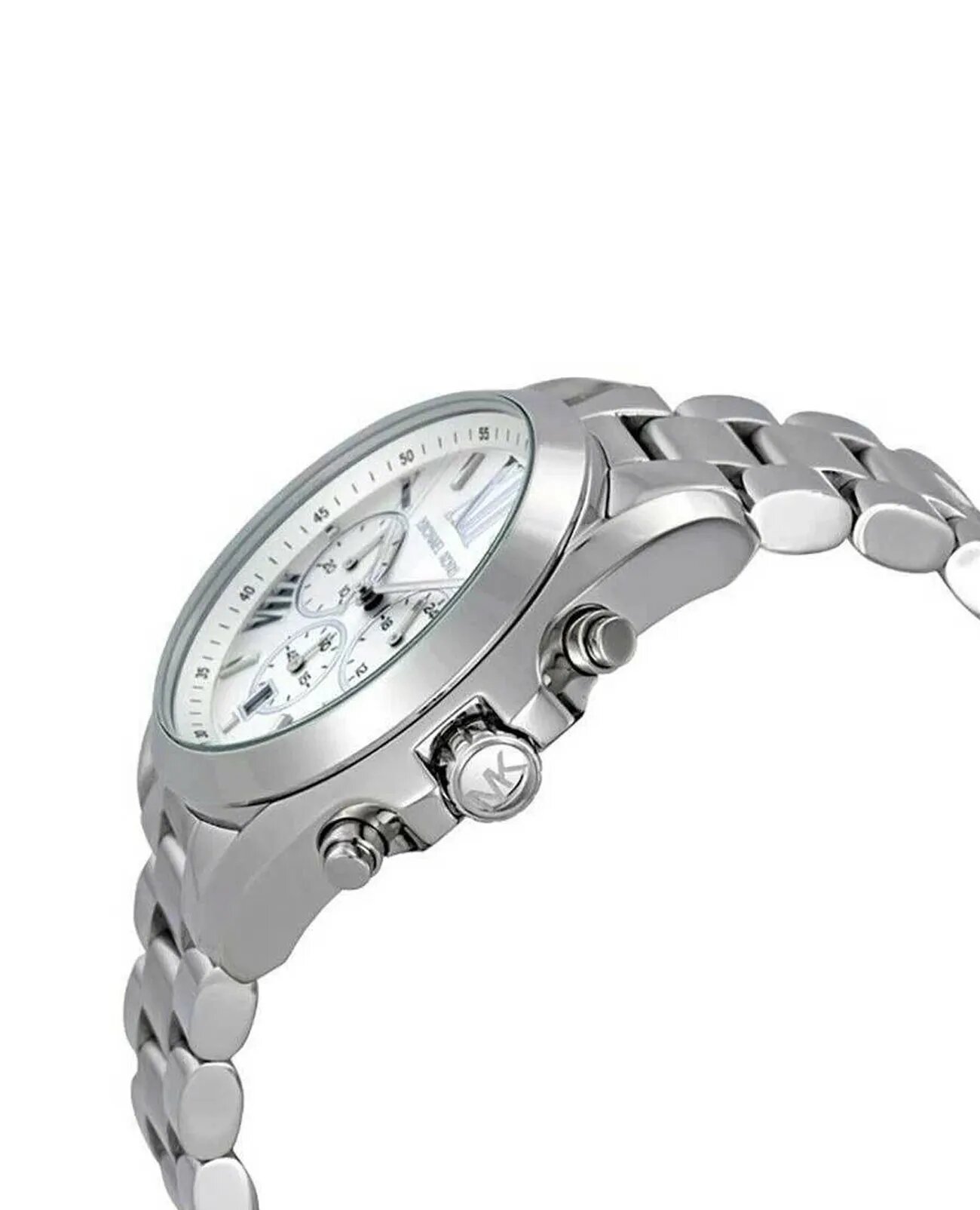 Наручные часы MICHAEL KORS Bradshaw, серебристый, белый — фото 1