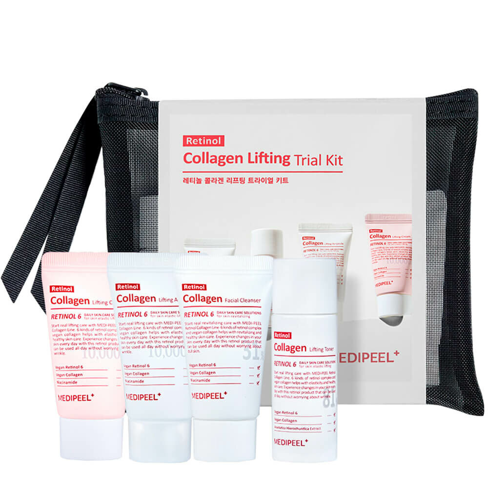 Medi-Peel Retinol Collagen Lifting Trial Kit Набор, 15 мл + 20 мл + 15 мл + 15 мл