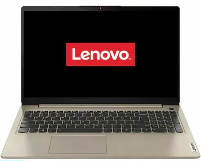 Ноутбук LENOVO IdeaPad 3 15ITL6 i3-1115G4/8GB/256GB SSD/15.6" FHD/FP/NoOS Sand (82H802MWRM), песочный