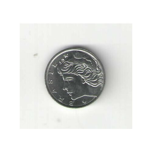 Монета 1 сентаво 1975 Бразилия