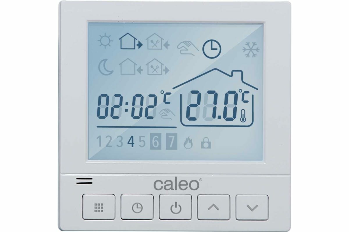 Терморегулятор Caleo SM930 белый термопласт