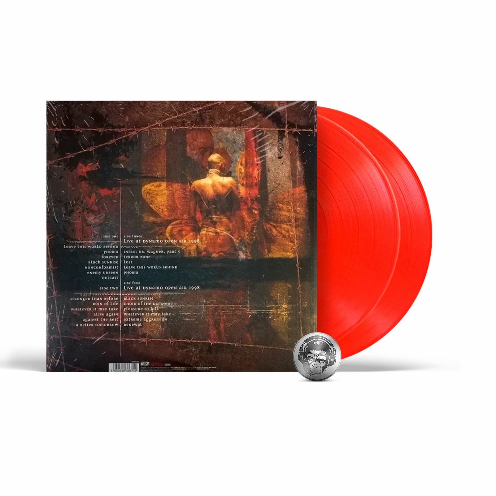 Kreator - Outcast (coloured) (2LP) 2018 Red Orange Translucent, Gatefold Виниловая пластинка