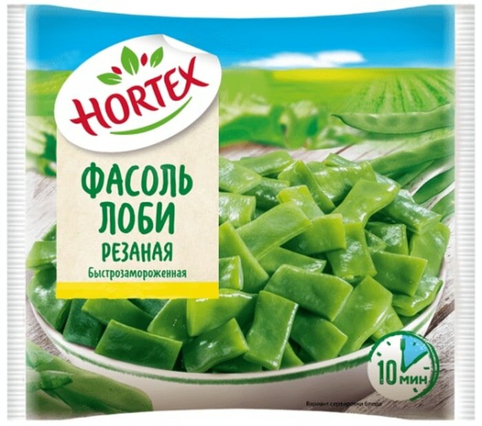 Фасоль Hortex Лоби резаная 400г