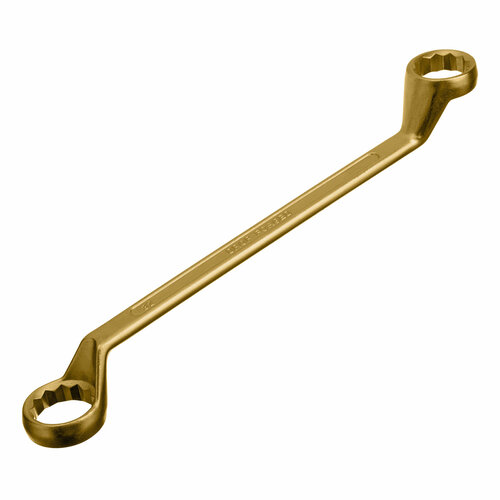 Ключ накидной Сибртех 30 х 32 мм, желтый цинк 14638