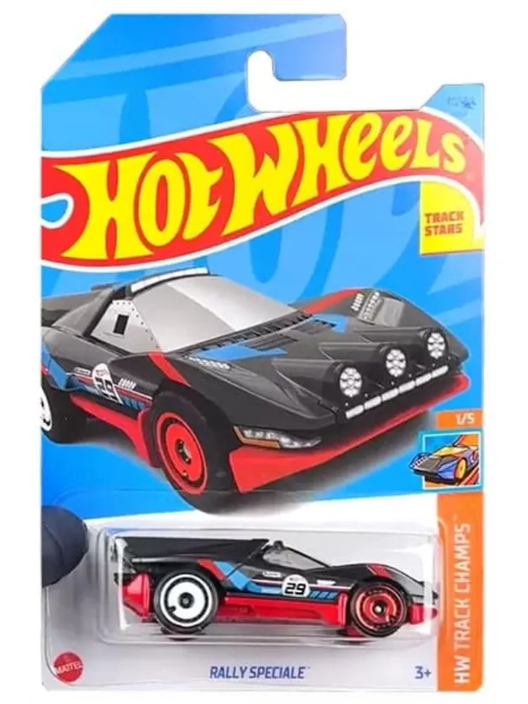 Hot Wheels Машинка базовой коллекции RALLY SPECIALE черная 5785/HKG29