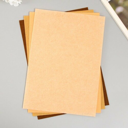 Набор мягкого фетра Астра 4 шт ассорти 1 мм 170 гр 20х30 см 360₽