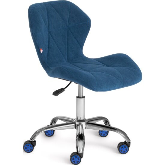Кресло офисное Tetchair SELFI флок , синий, 32