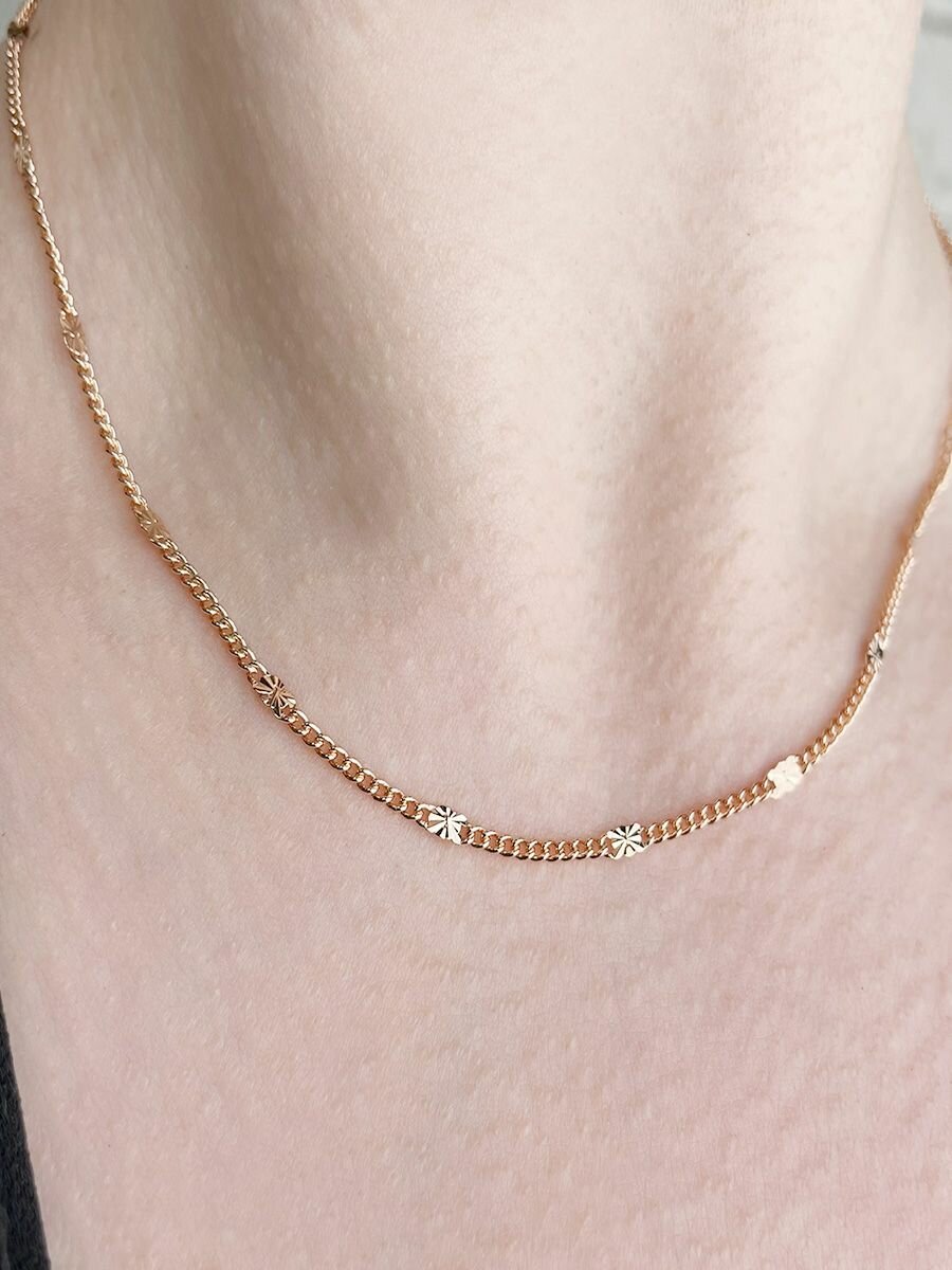 Цепь FJ Fallon Jewelry, 1 шт., золотой