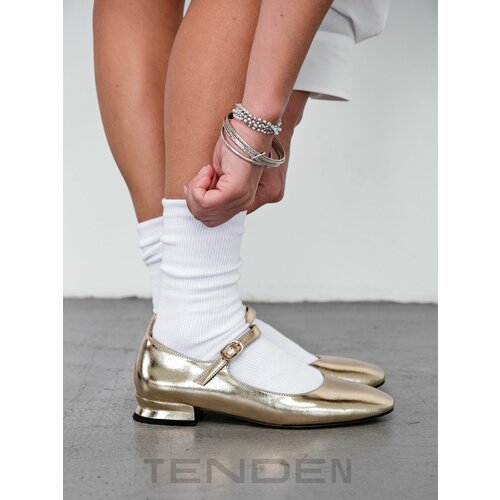 фото Носки tenden, комплект, 2 пары, размер one size, белый