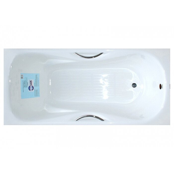 Чугунная ванна Aqualux 150x75 ZYA-9-2 с отверстиями под ручки