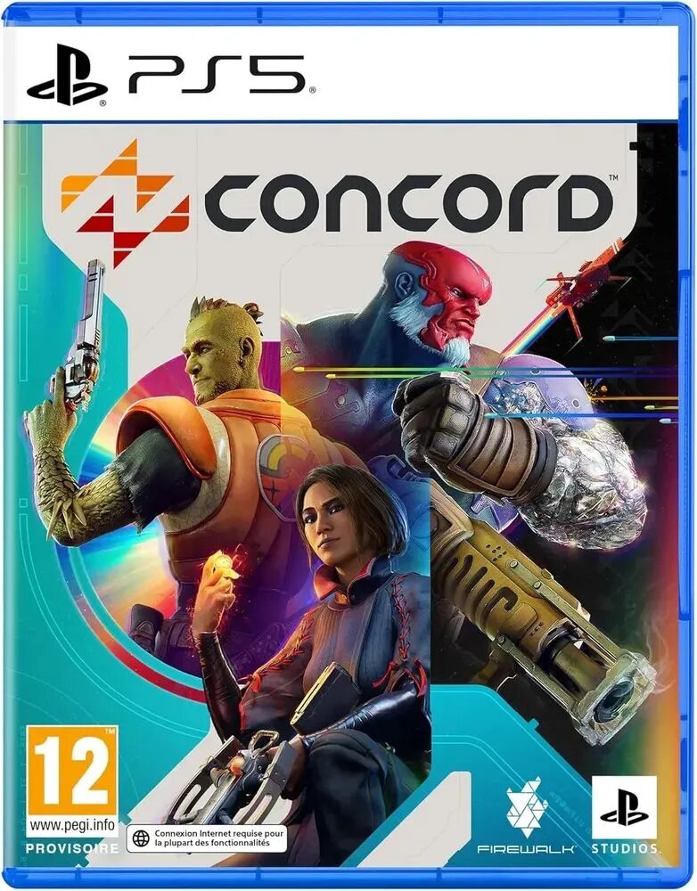 Диск Concord  PlayStation 5  европейская обложка 