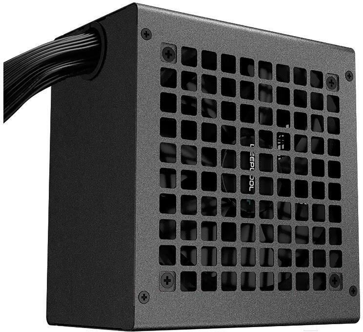 Блок питания Deepcool PF700, 700W, 80+ STANDART (20+4pin), черный, BOX — фото 1